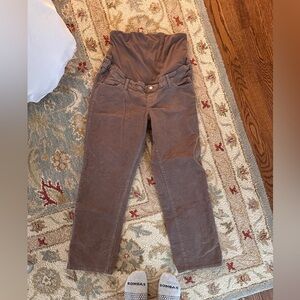 HM maternity corduroy pants